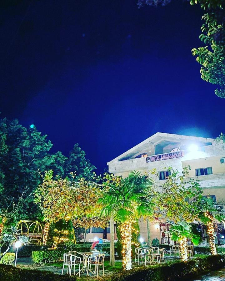 Hotel Ambasador Garden Lezhë Exterior foto